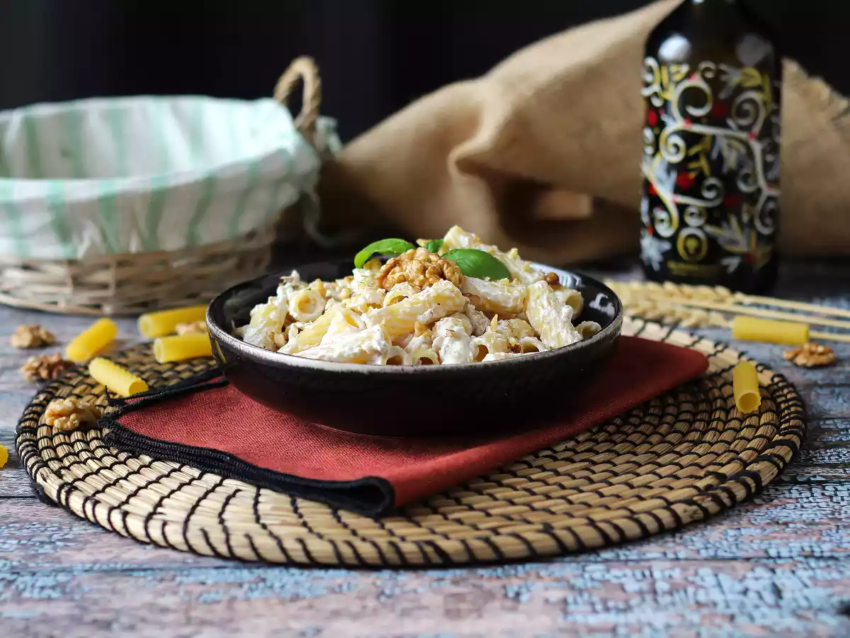 Pasta met ricotta en walnoten: romig en knapperig - foto 2