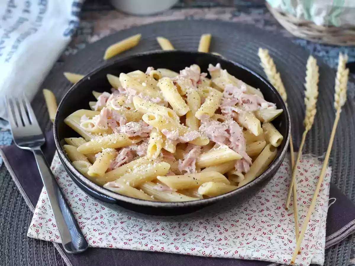 Pasta met room en ham: romig, snel en onweerstaanbaar! - foto 2