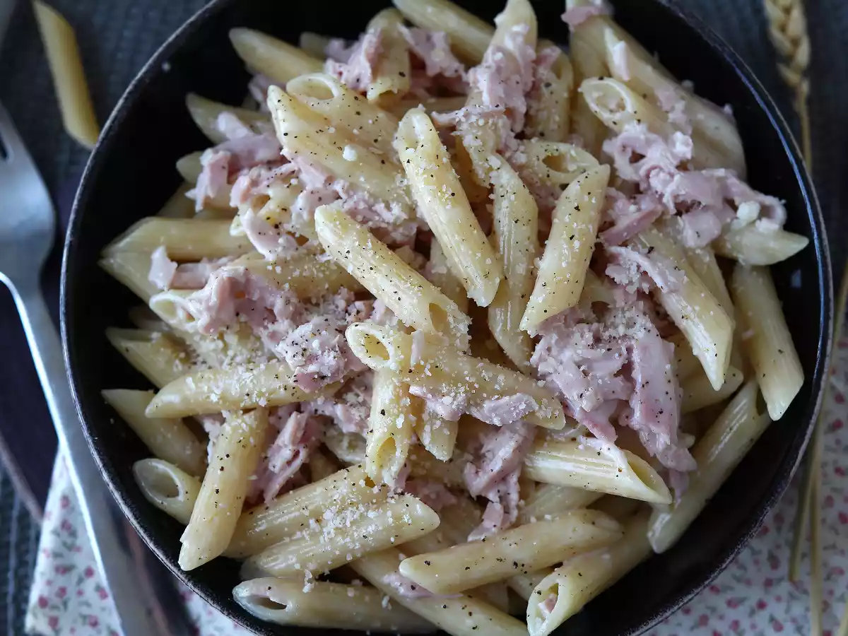 Pasta met room en ham: romig, snel en onweerstaanbaar! - foto 5