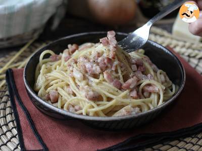 Pasta met spek: makkelijk, goedkoop en romig - foto 6