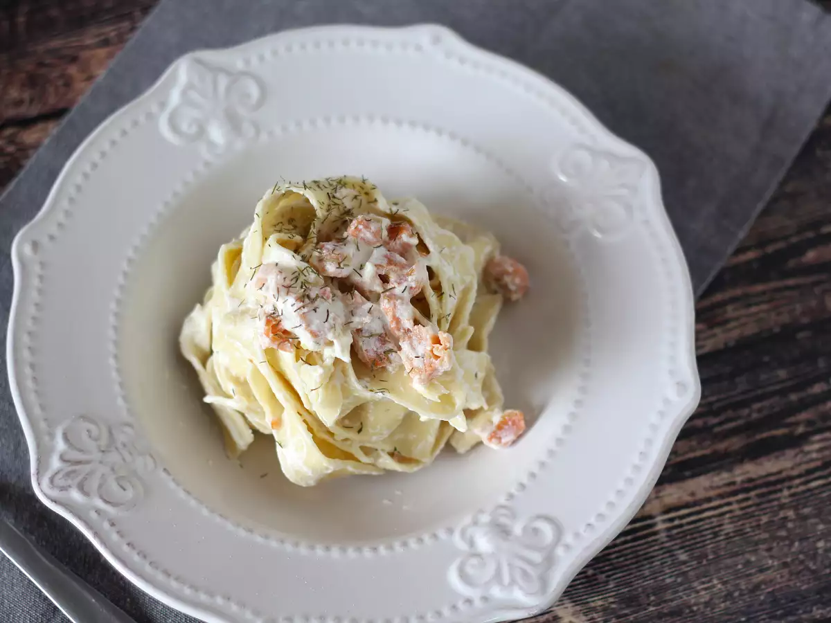 Pasta met zalm en ricotta: het romige recept dat iedereen wil proberen - foto 2