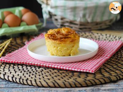 Pasta-omelet in luchtfriteuse