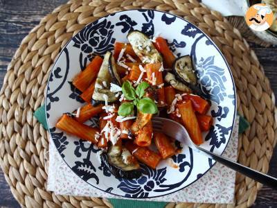 Pasta Siciliana met aubergine, de makkelijke en lichte versie - Pasta alla Norma - foto 3