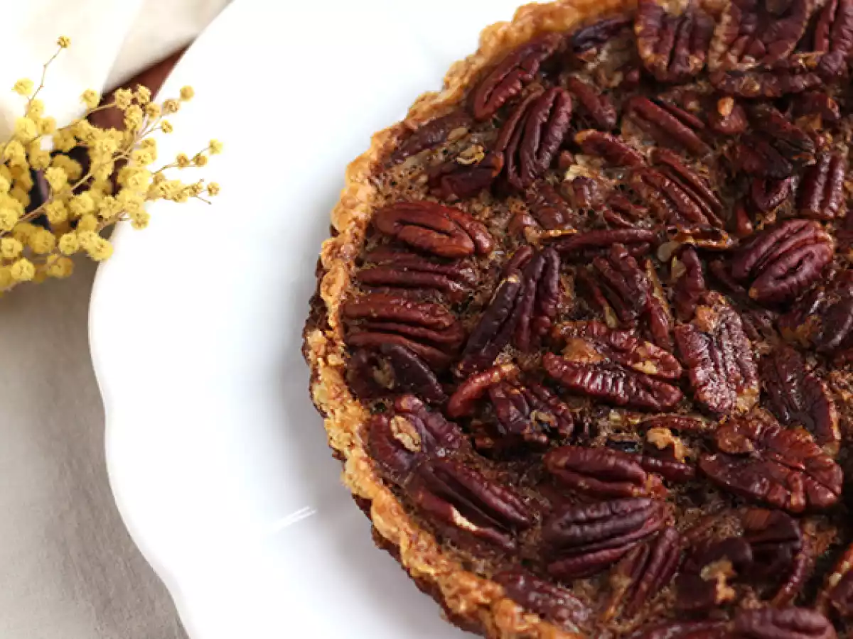 Pecan taart. Pecan taart - foto 2