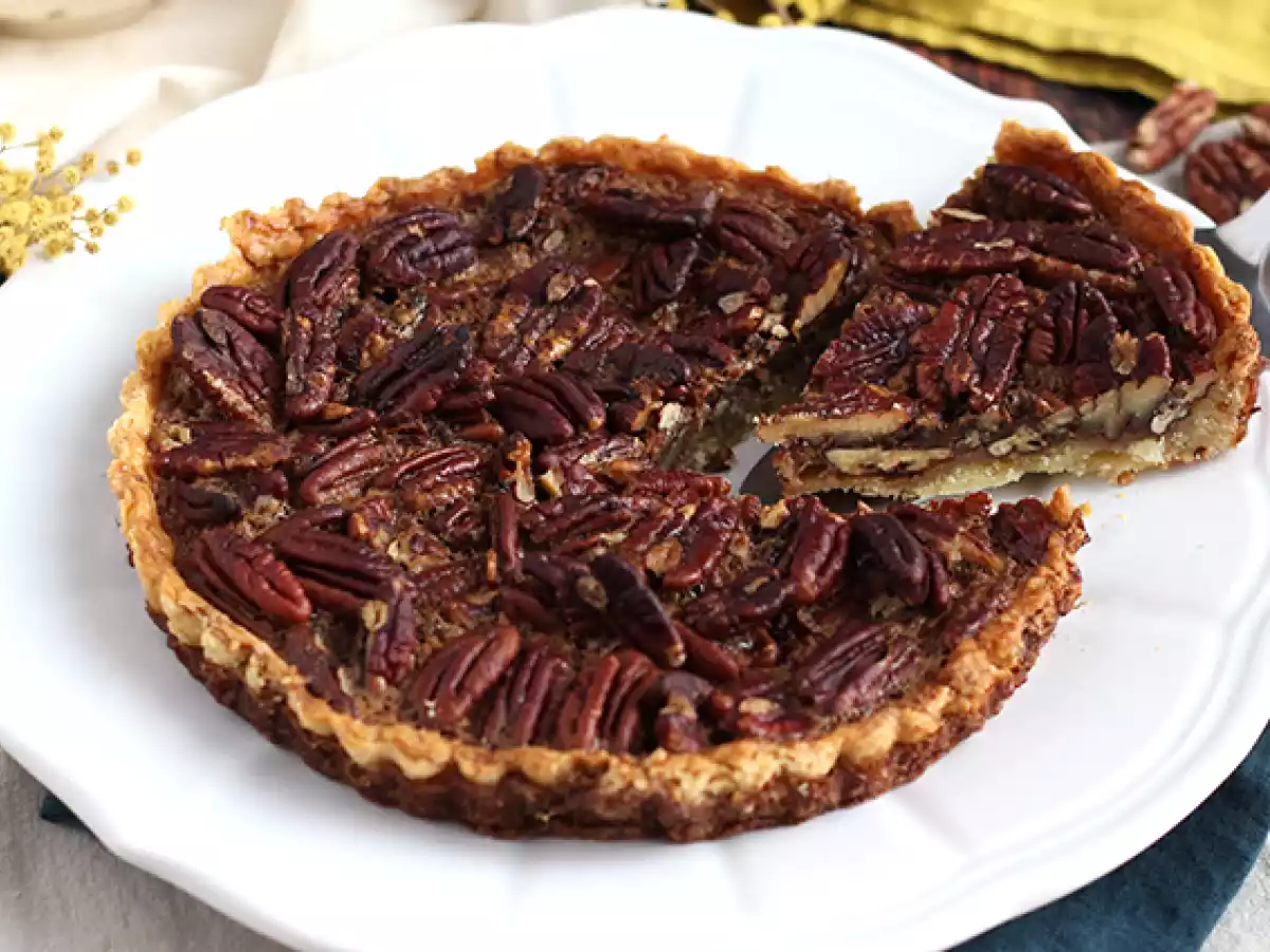Pecan taart. Pecan taart - foto 5