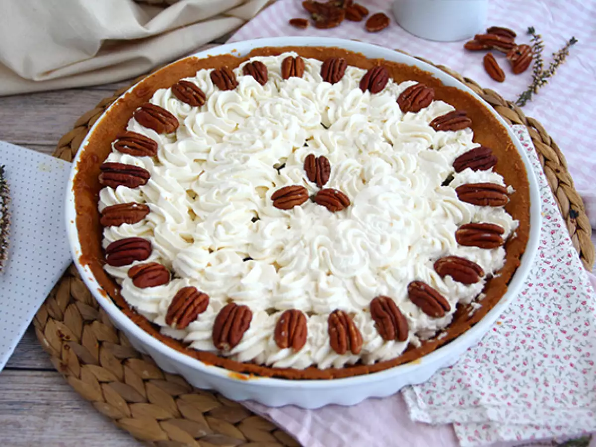 Pecannotentaart met vanille en gezouten karamel - foto 3
