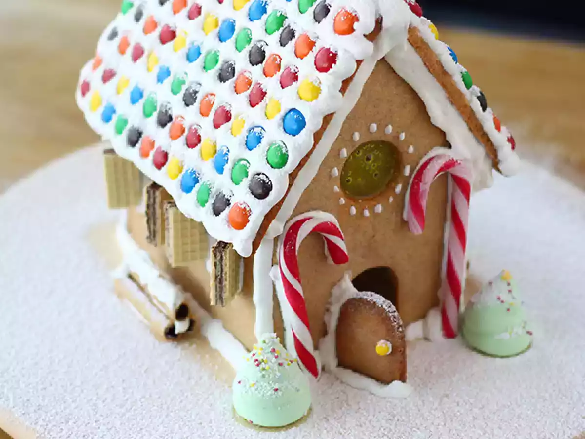 Peperkoekhuisje voor Kerstmis - foto 3