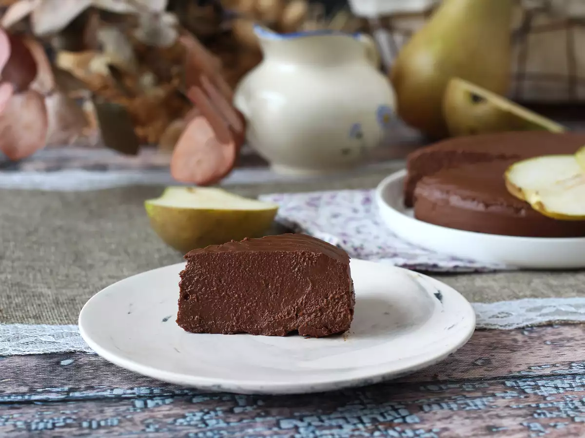 Peren-chocoladefudge: een supermakkelijk dessert met maar 2 ingrediënten! - foto 5