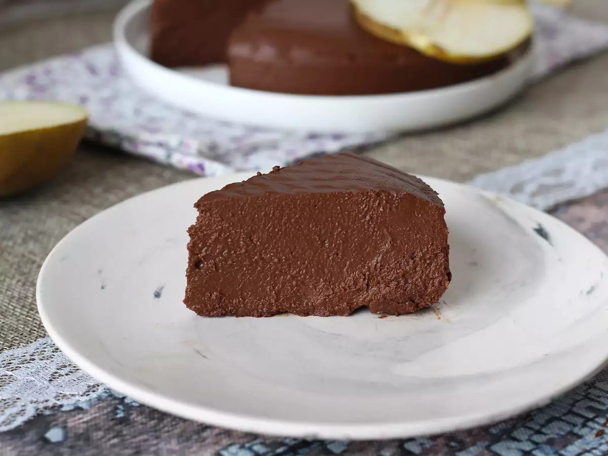 Peren-chocoladefudge: een supermakkelijk dessert met maar 2 ingrediënten! - foto 7