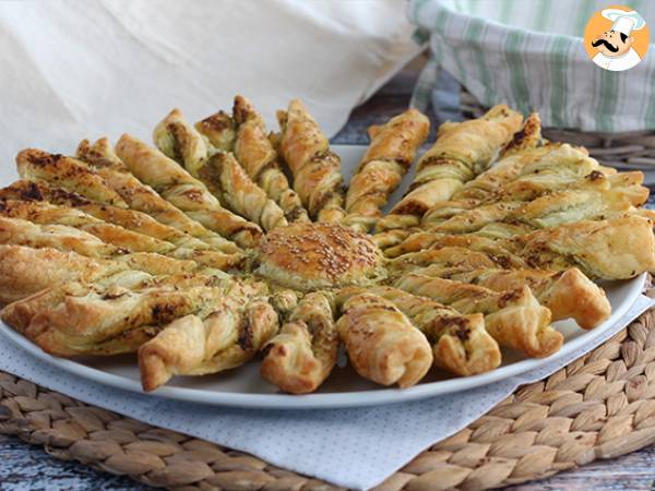 Pesto bladerdeeg met zonneschijn - foto 3