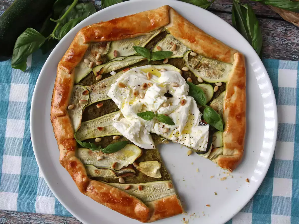 Pesto en courgettetaart: een makkelijk recept dat naar de zomer ruikt! - foto 2