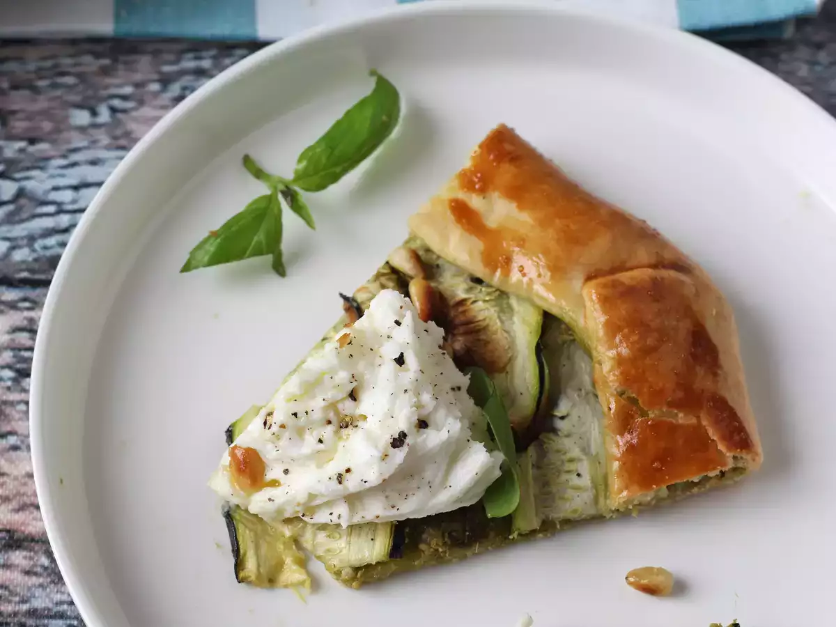 Pesto en courgettetaart: een makkelijk recept dat naar de zomer ruikt! - foto 3