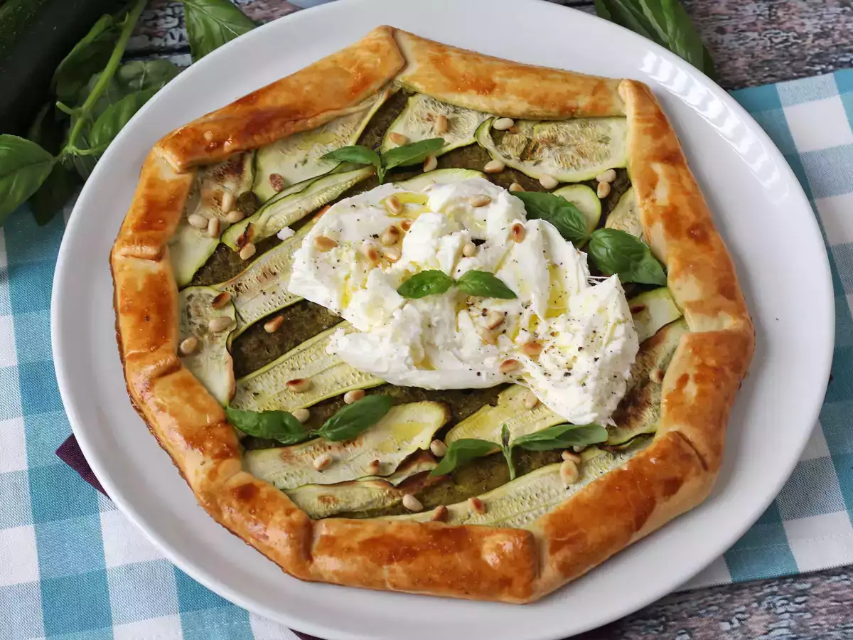 Pesto en courgettetaart: een makkelijk recept dat naar de zomer ruikt! - foto 6