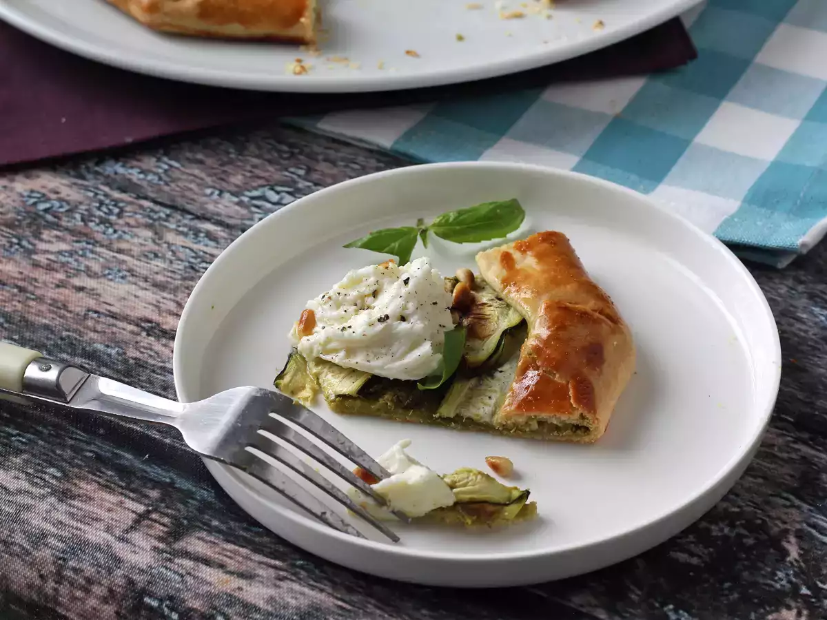Pesto en courgettetaart: een makkelijk recept dat naar de zomer ruikt! - foto 7