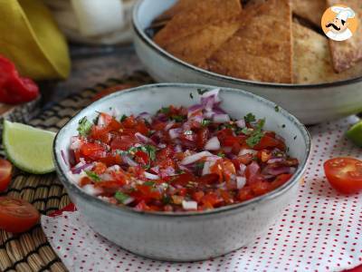 Pico de gallo en zelfgemaakte tortillachips - foto 3