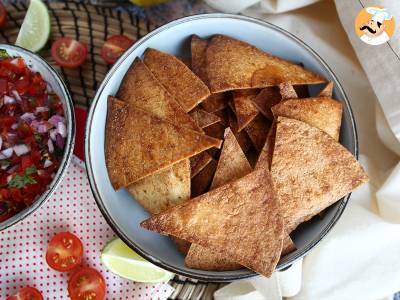 Pico de gallo en zelfgemaakte tortillachips - foto 5