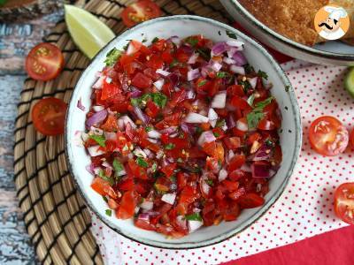 Pico de gallo en zelfgemaakte tortillachips - foto 6