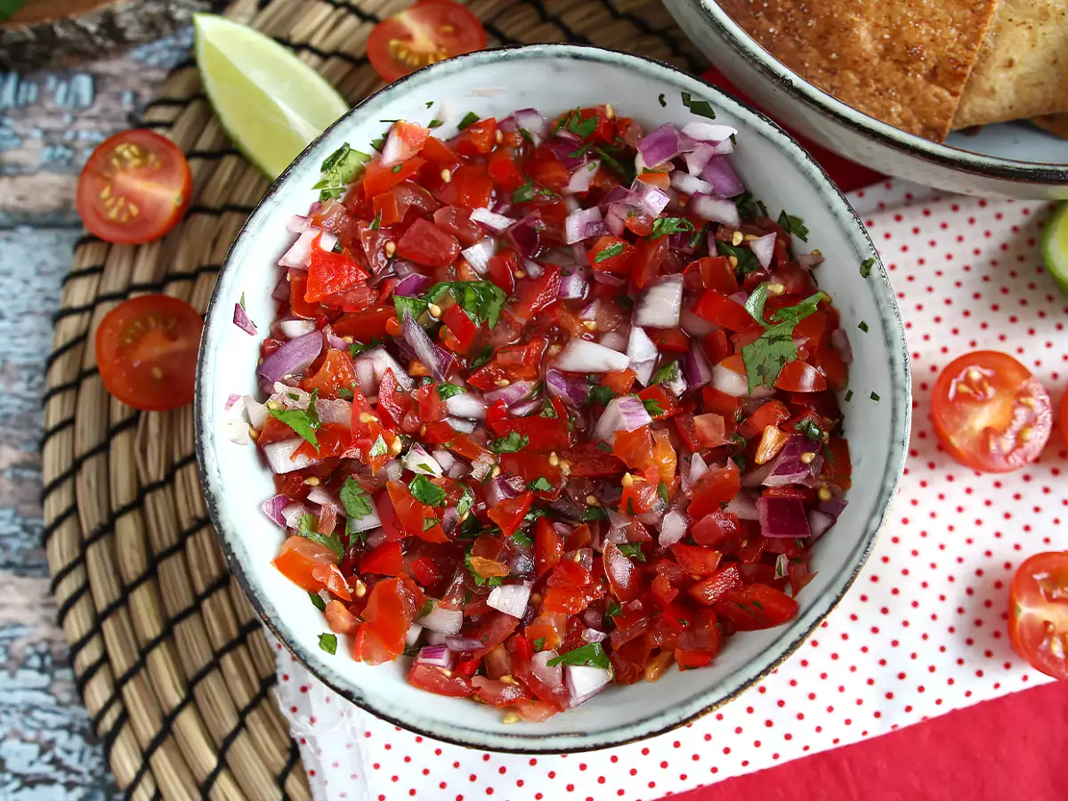 Pico de gallo met zelfgemaakte tortillachips - foto 6
