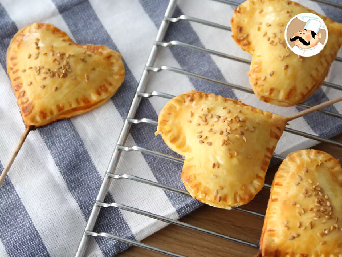 Pie Pops in hartvorm voor Valentijnsdag
