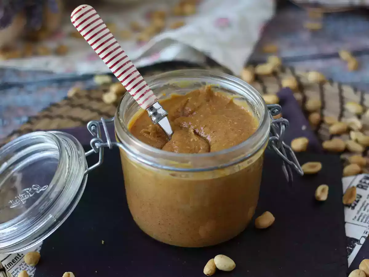 Pinda praline, perfect om gebak opnieuw te bekijken!