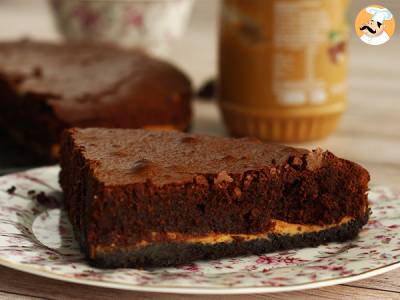 Pindakaas en Oreo koekjes brownie - foto 3