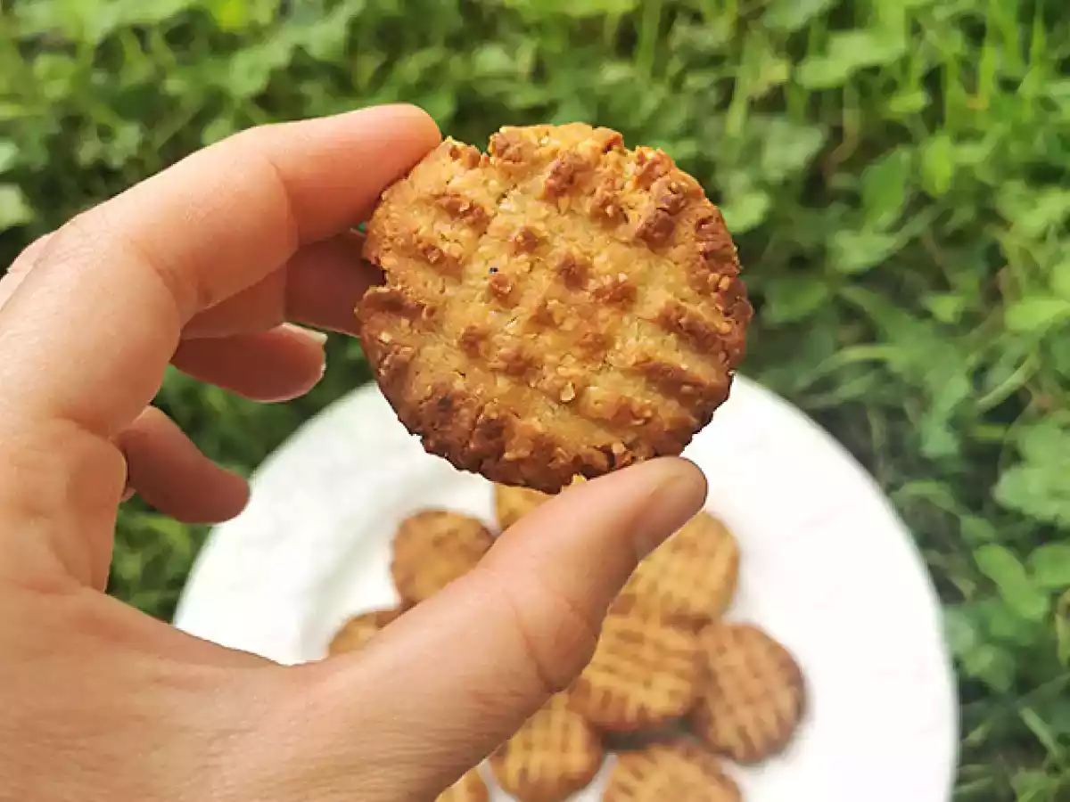 Pindakaaskoekjes - zonder toegevoegde suiker