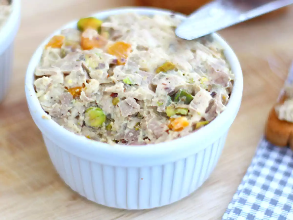 Pistache-mosterd kip rillettes - foto 3