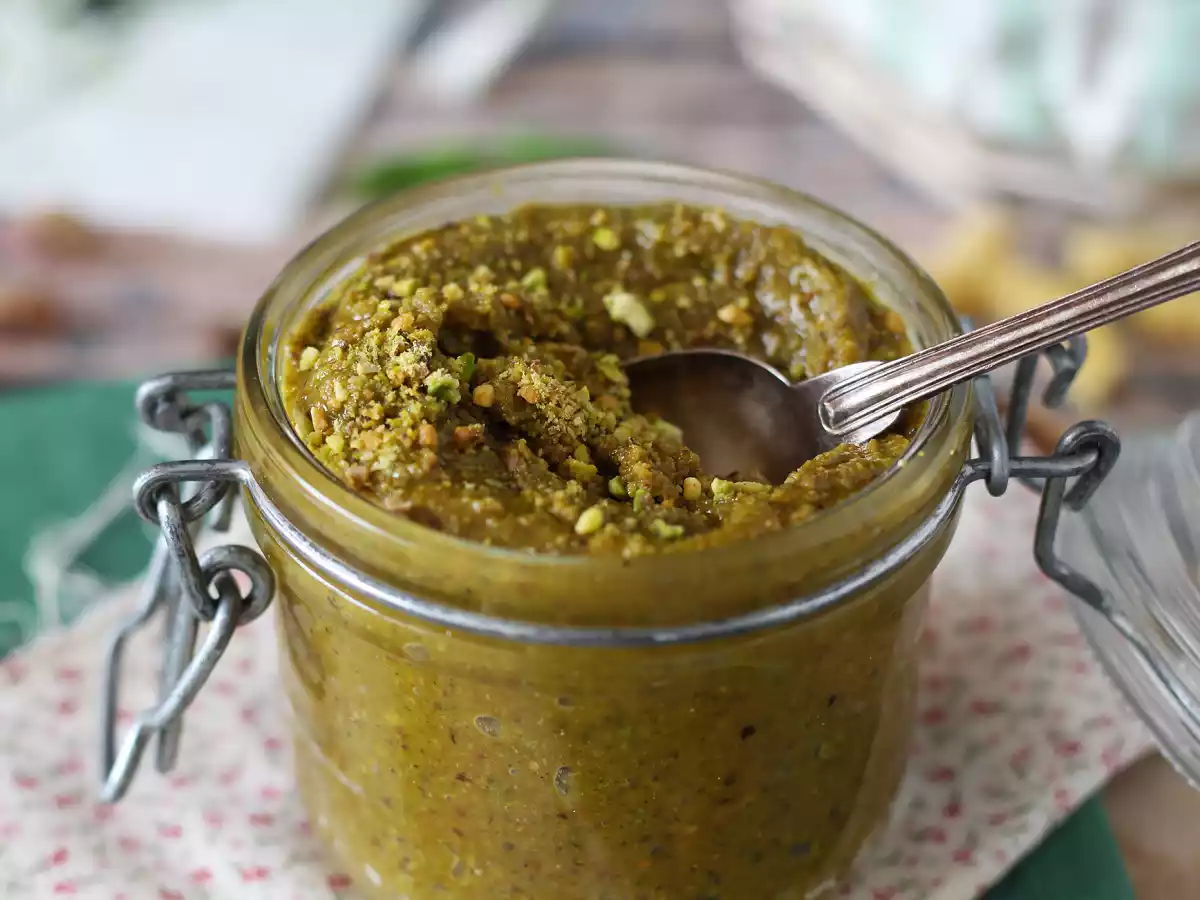 Pistachepesto, een makkelijke en lekkere saus - foto 6