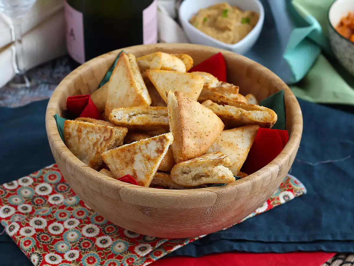 Pitabroodchips – snel recept - foto 2