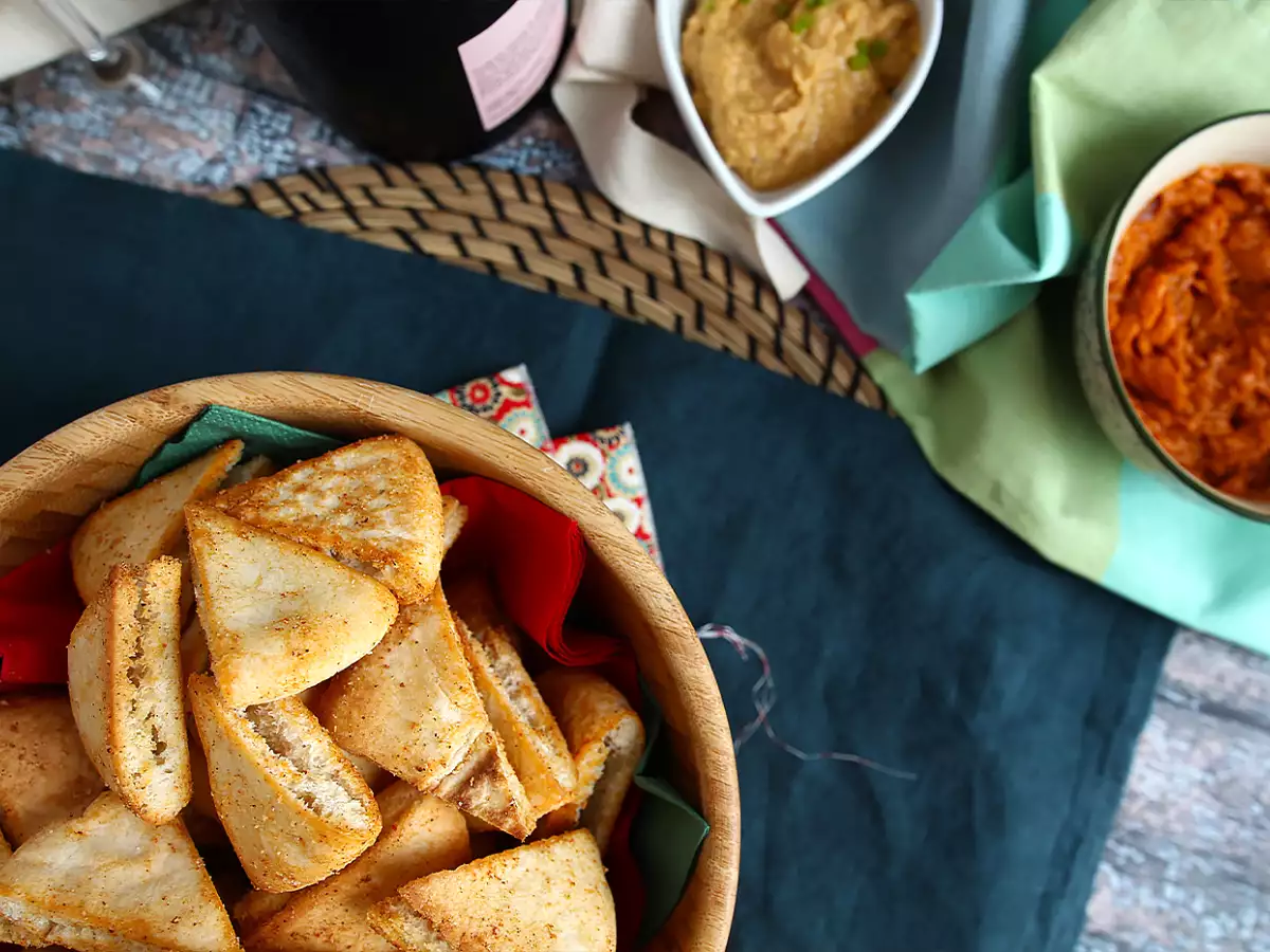 Pitabroodchips – snel recept - foto 3