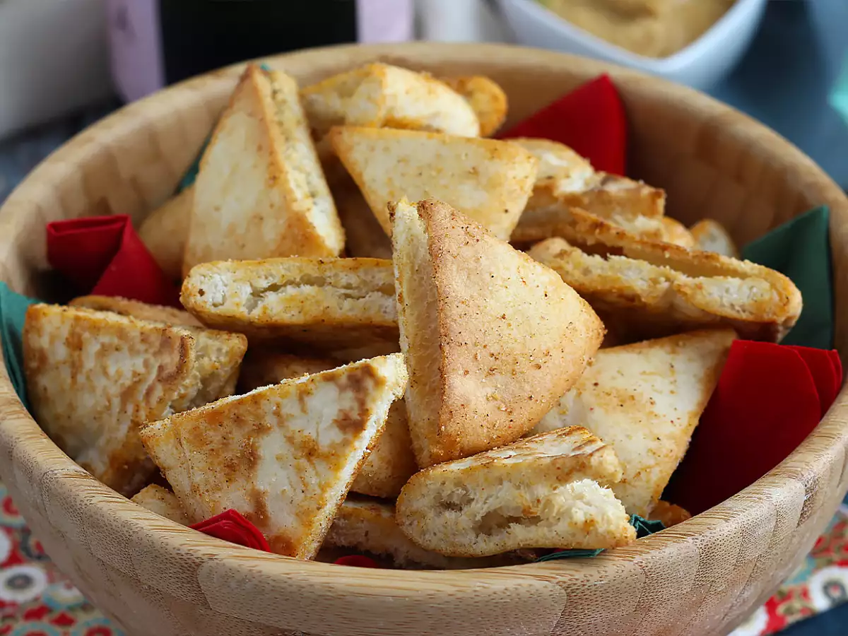 Pitabroodchips – snel recept - foto 5