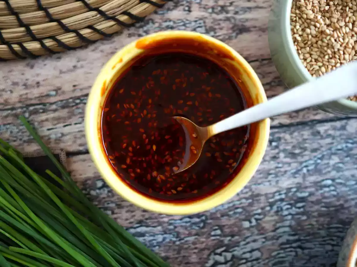Pittige Koreaanse gochujang saus voor Bibimbap - foto 2