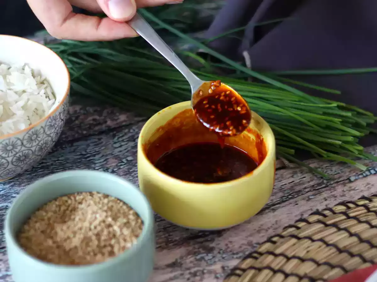 Pittige Koreaanse gochujang saus voor Bibimbap - foto 3