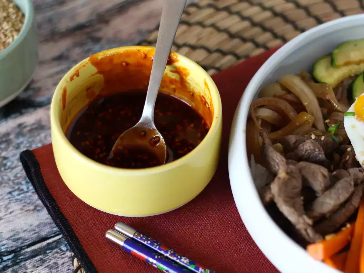 Pittige Koreaanse gochujangsaus voor bibimbap - foto 4