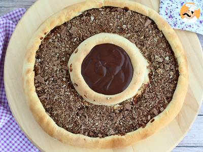 Pizza met Kit Kat en yoghurt Chocolade Danette - foto 3