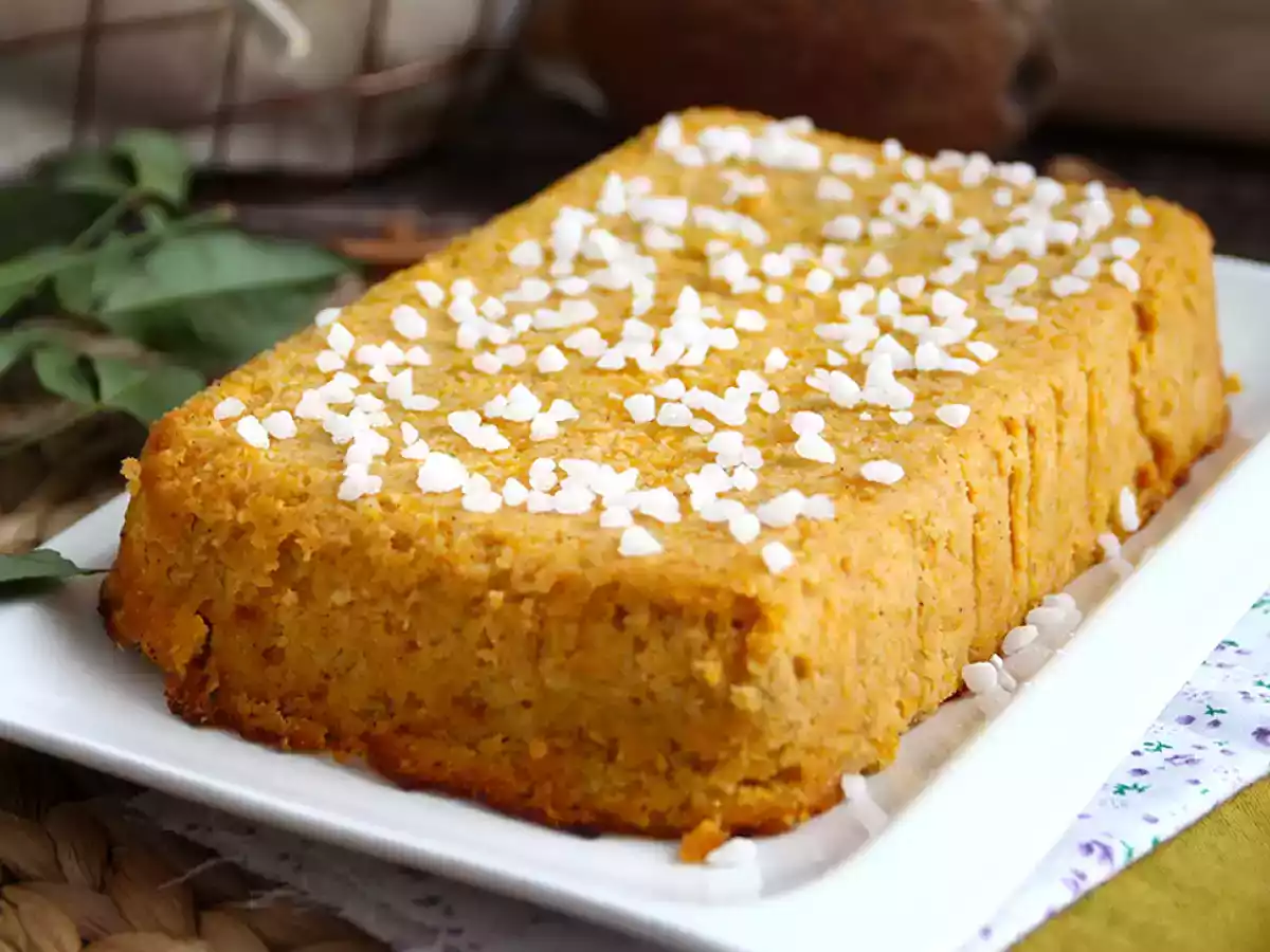 Pompoen- en kokoscake (makkelijk)