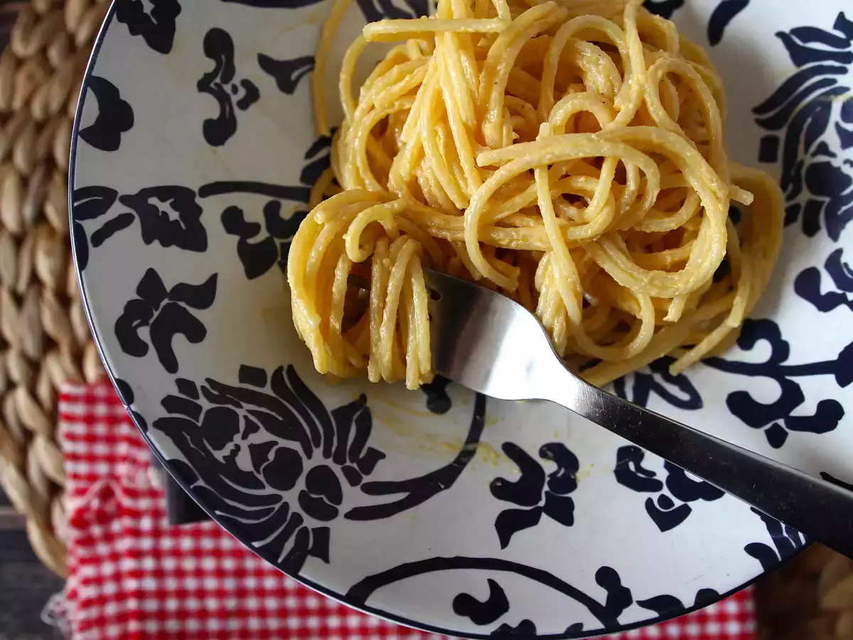 Pompoen-ricottasaus, heerlijk bij pasta of als vulling voor ravioli! - foto 4