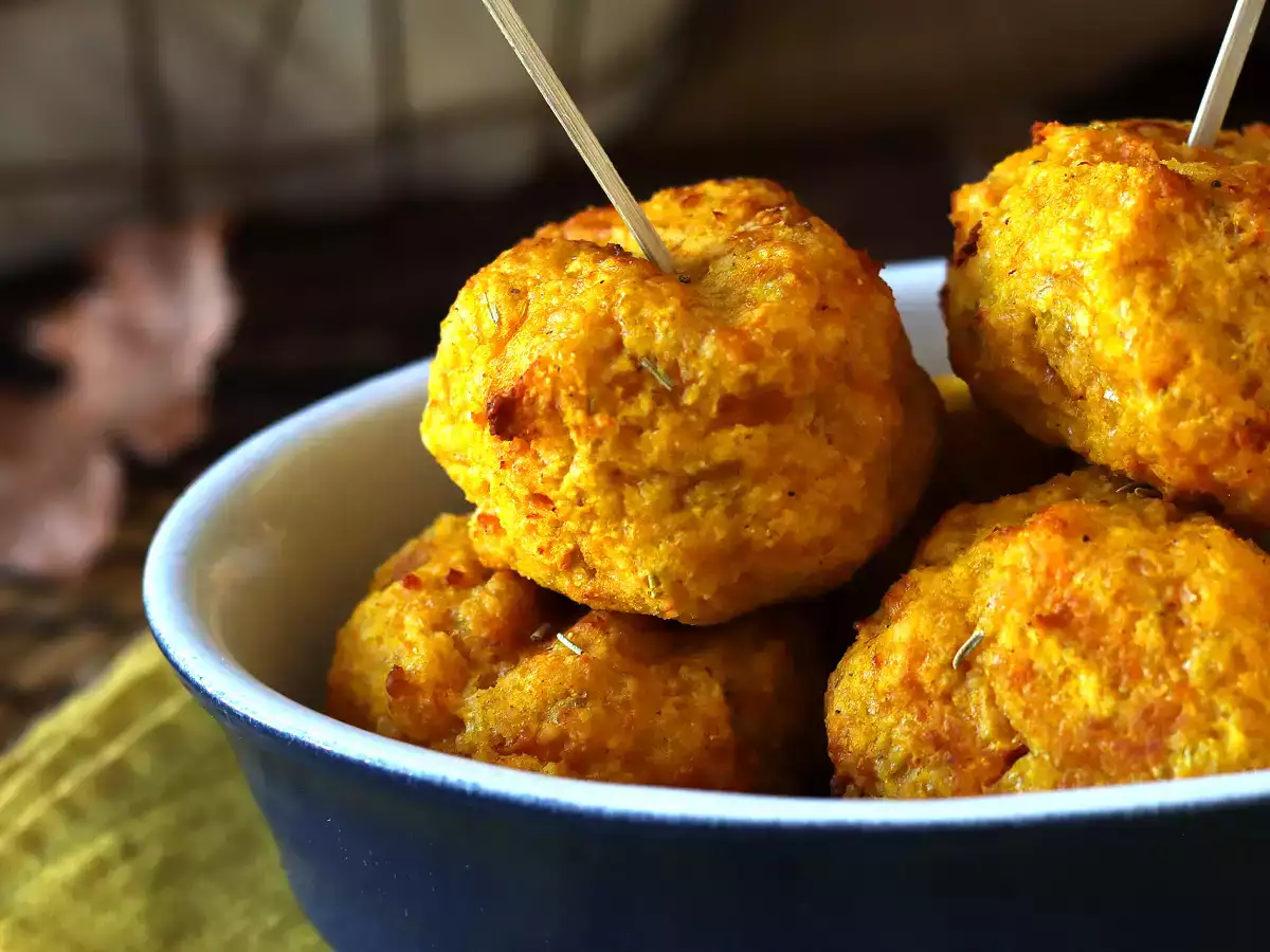 Pompoenballetjes uit de airfryer - foto 3