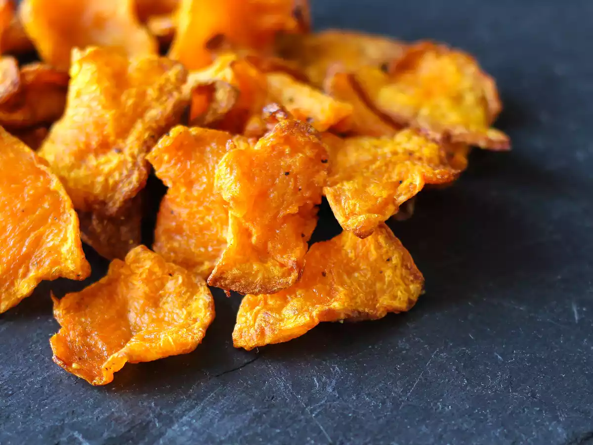 Pompoenchips in airfryer: licht en lekker - foto 4