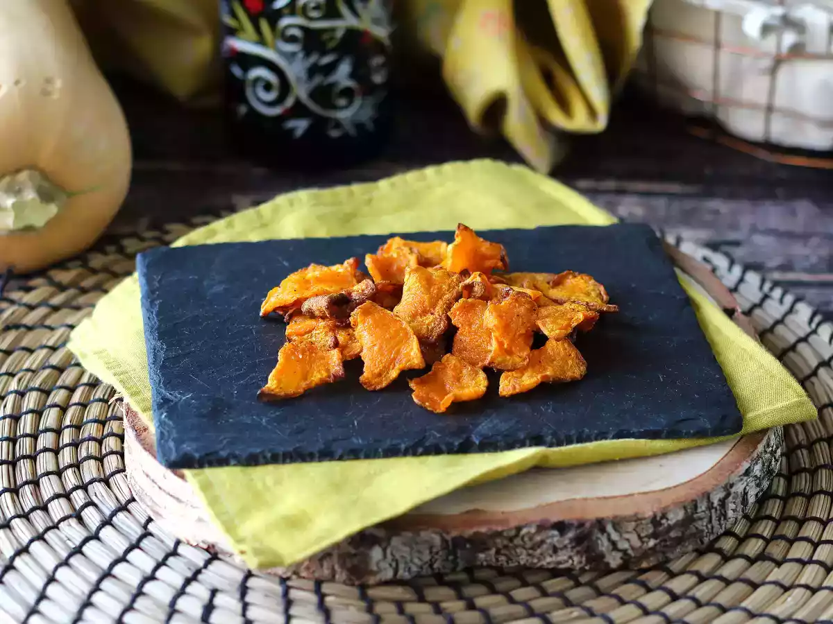 Pompoenchips in airfryer: licht en lekker - foto 5