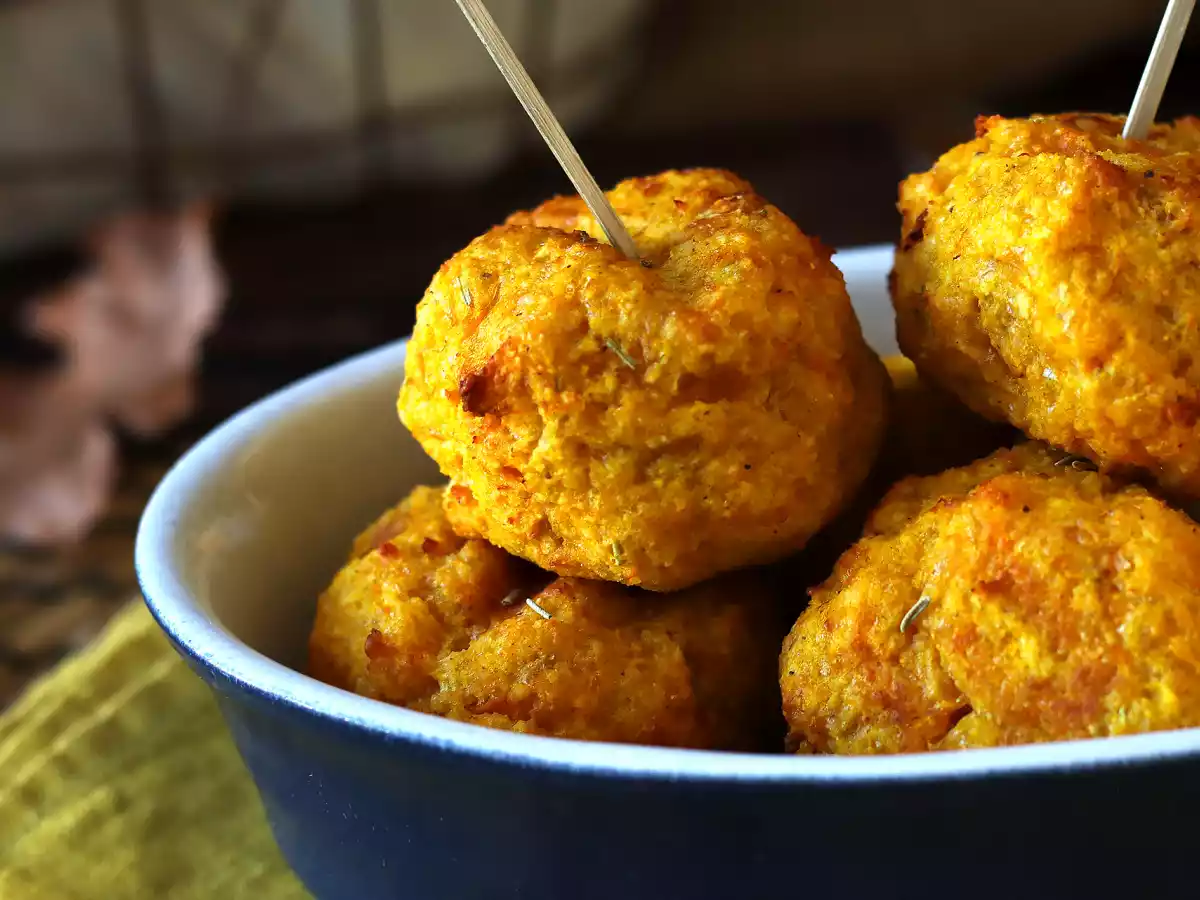 Pompoengehaktballetjes in airfryer - foto 3