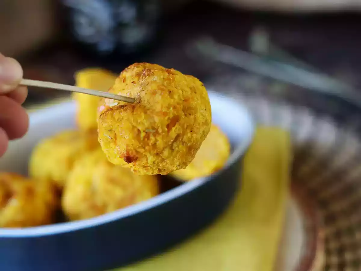 Pompoengehaktballetjes in airfryer - foto 4