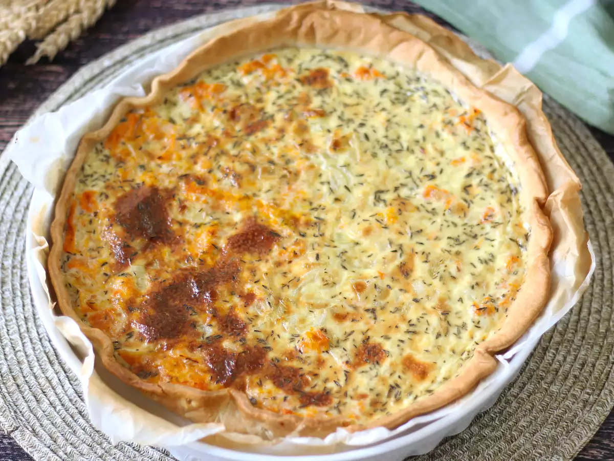 Pompoenquiche: een eenvoudige en smakelijke maaltijd - foto 5