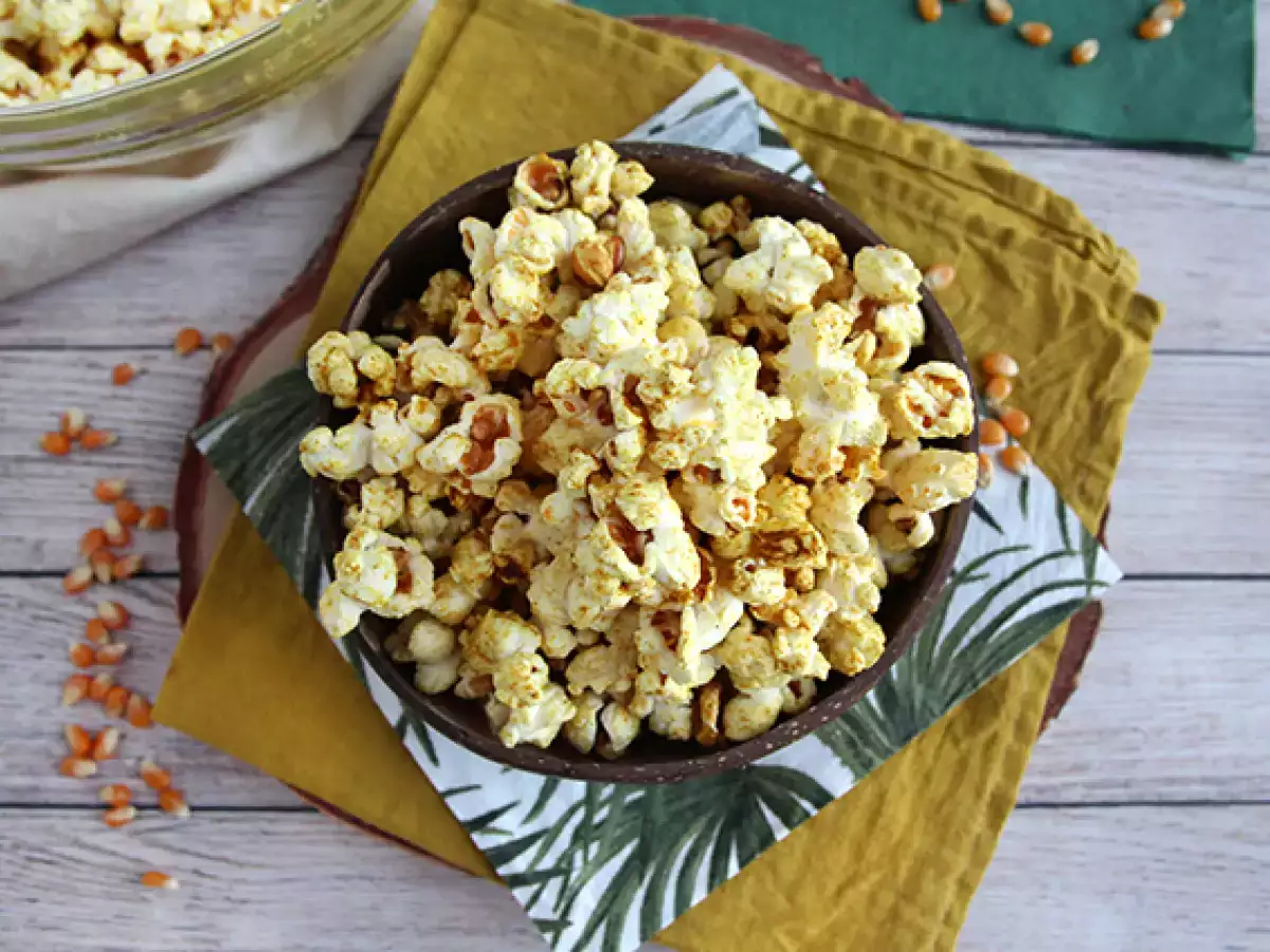 Popcorn met curry - foto 2