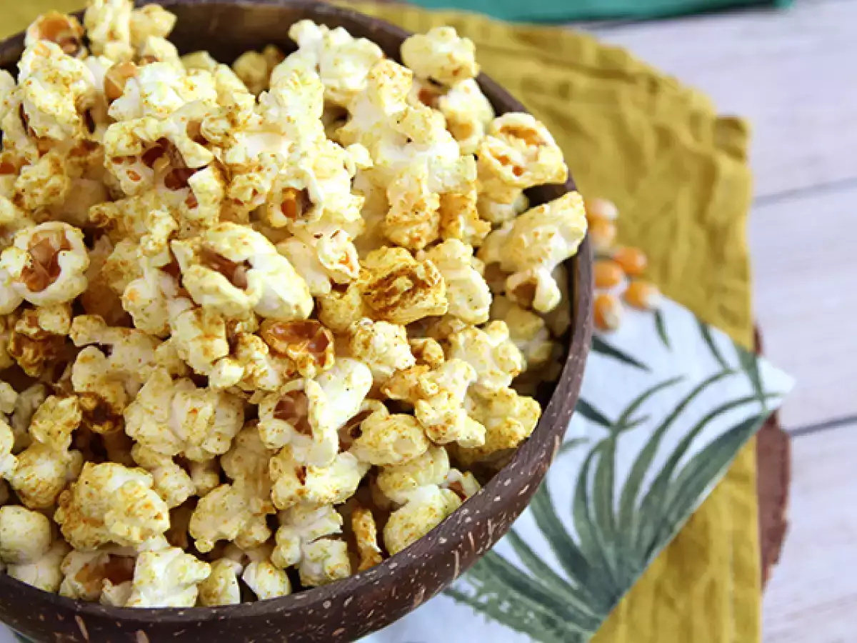 Popcorn met curry - foto 3