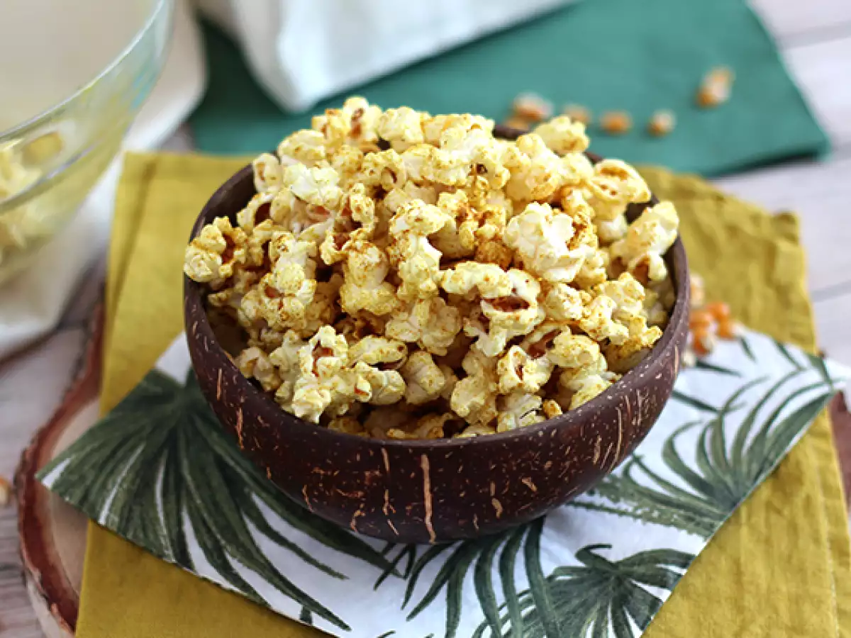 Popcorn met curry - foto 4