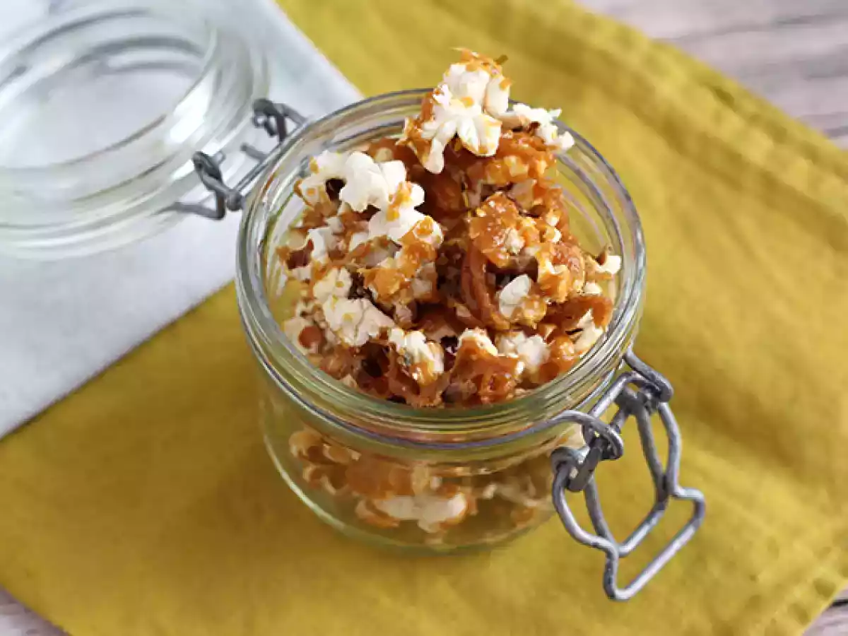 Popcorn met karamel - foto 3