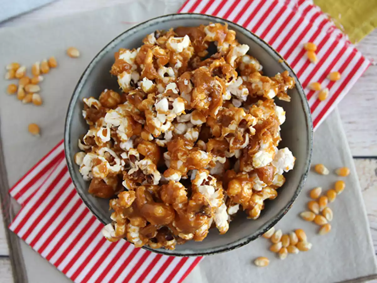 Popcorn met karamel - foto 5