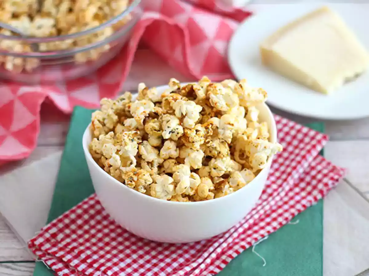Popcorn met pizzasmaak - foto 2