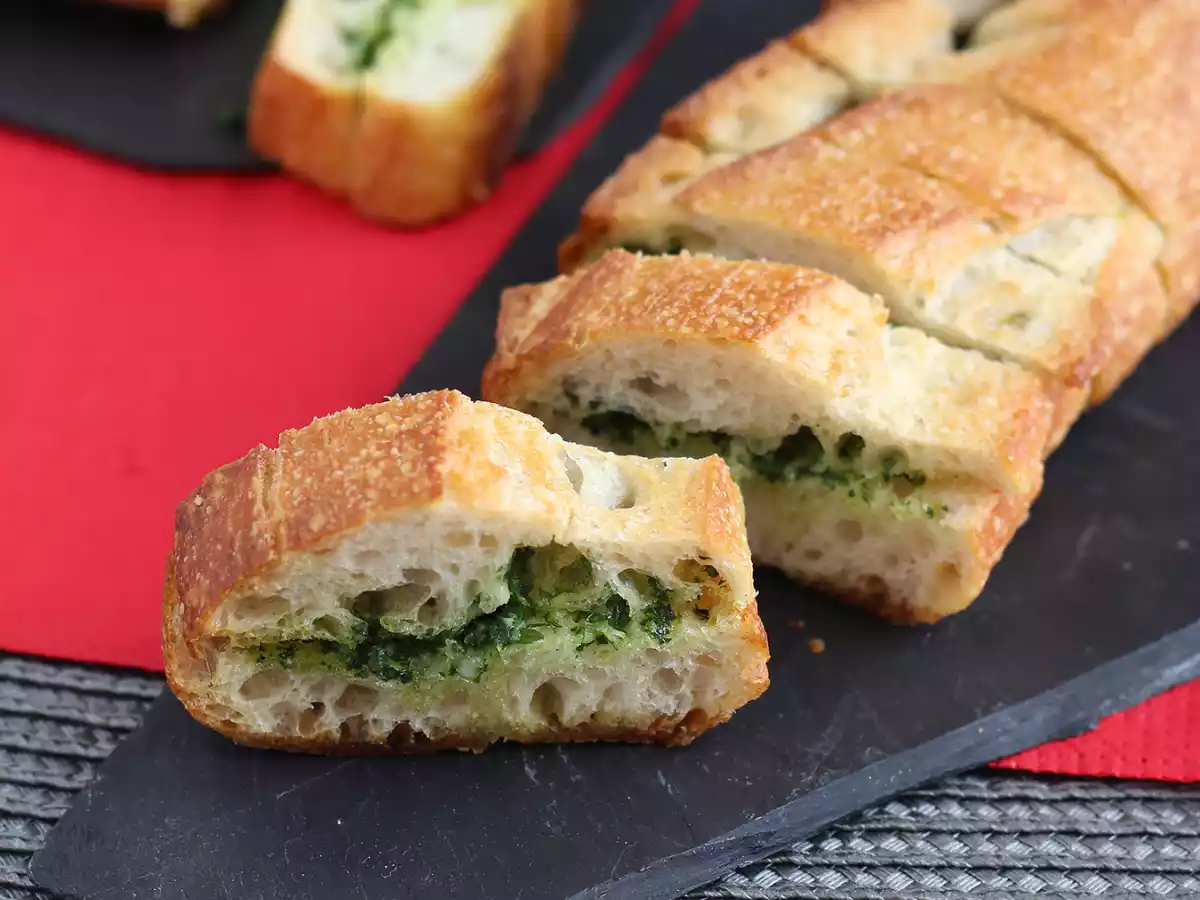 Prefou met knoflook en peterselie